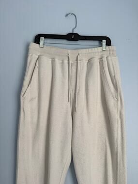 Publish Brand Men's White Jogger Sweatpants Sz 36 Cream Off White Pants